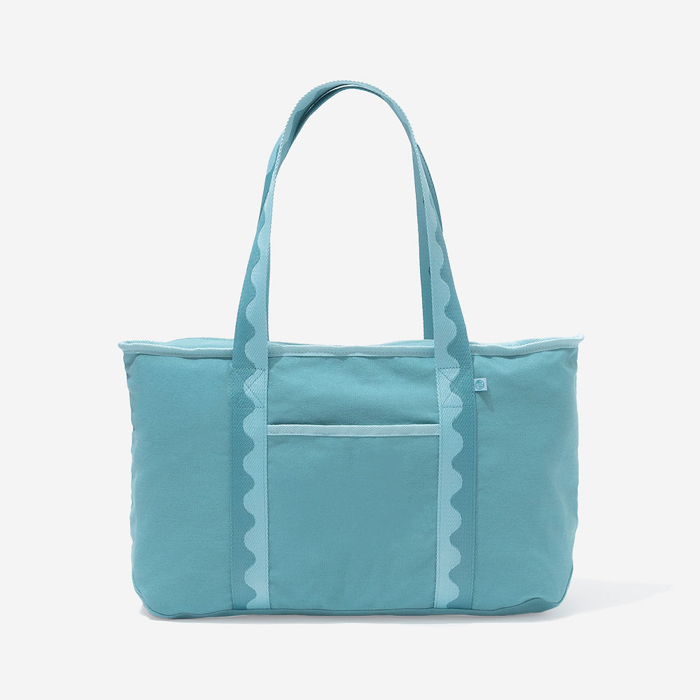 Monogrammed Anywhere Tote Bag | Mist