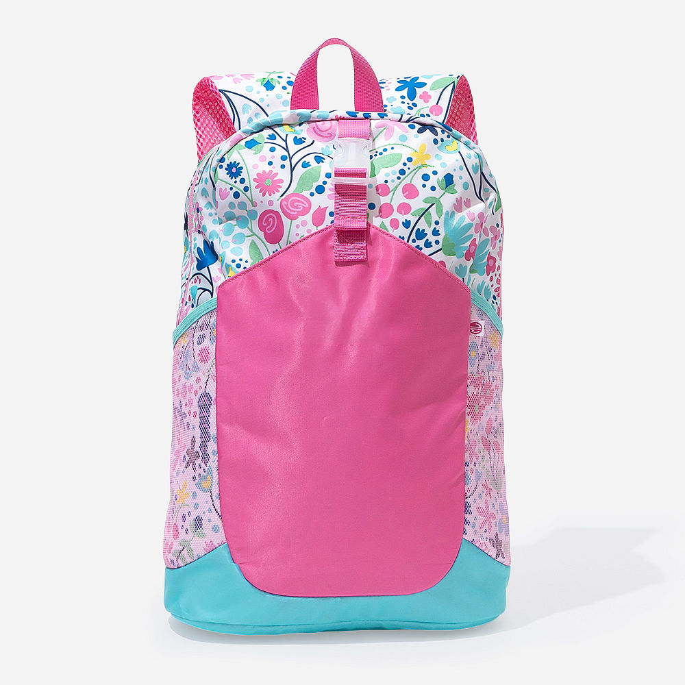 Monogrammed Kids Basic Backpack | Flower Power