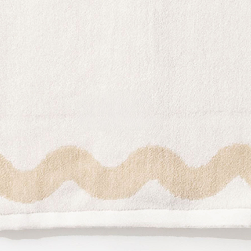 bath towel set on bed