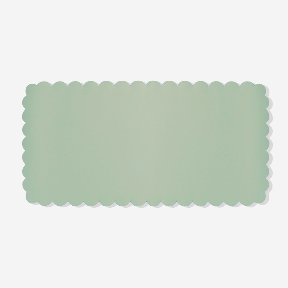 Detail shot of Mint Desk Mat