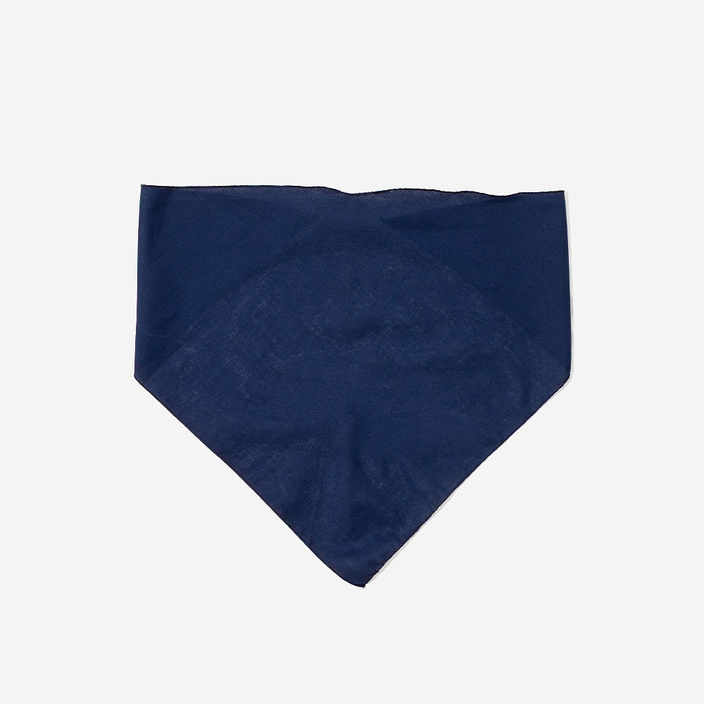 duo dog bandana in hot pink and navy