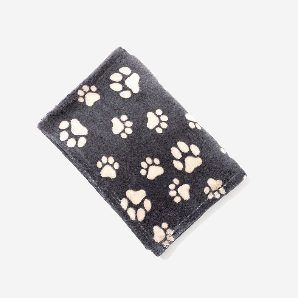 Personalized Dog Blanket | Black/Tan