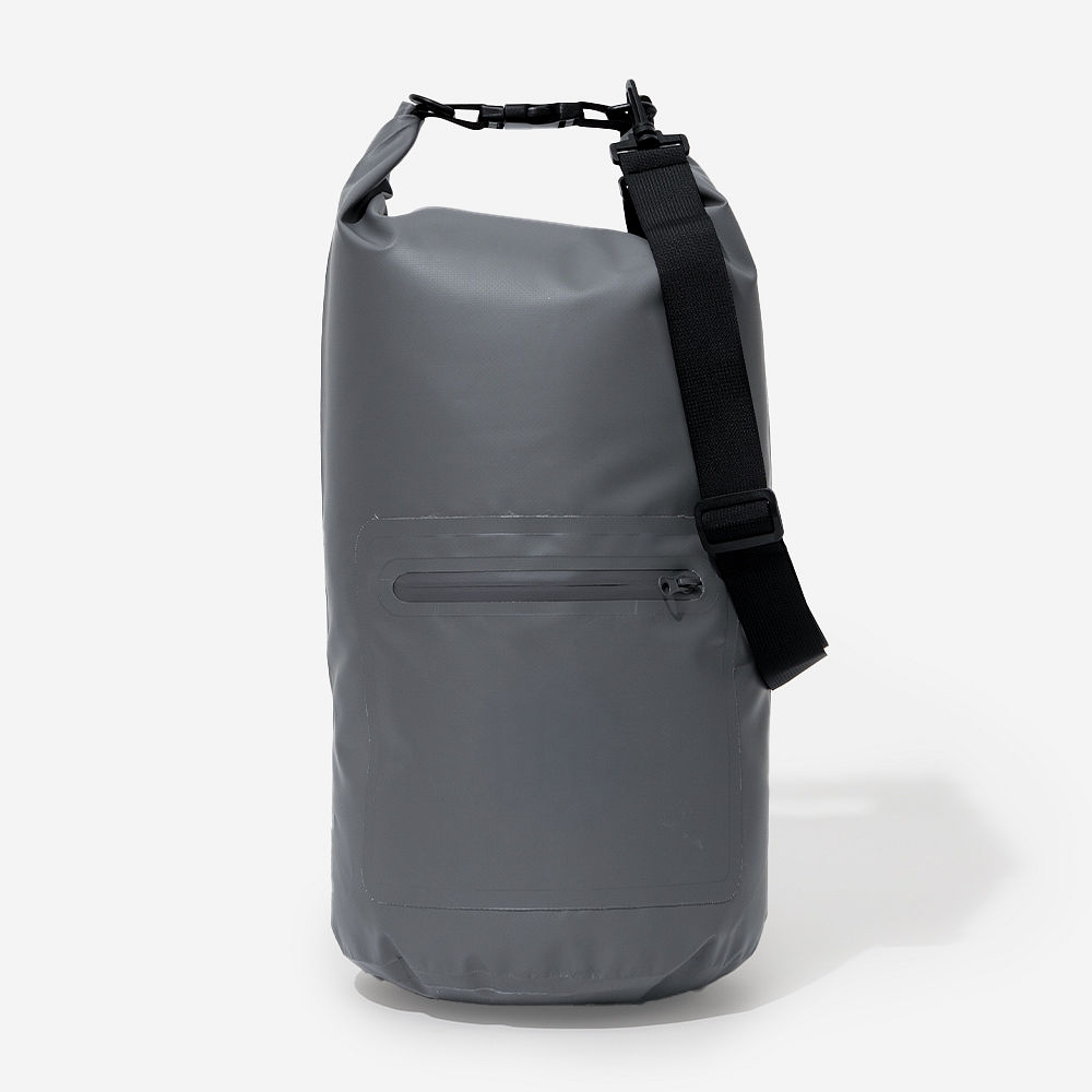 watercolor cheetah dry bag flatlay