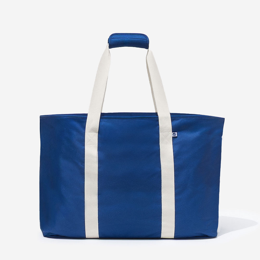 Monogrammed Extra Large Tote Bag | Blue