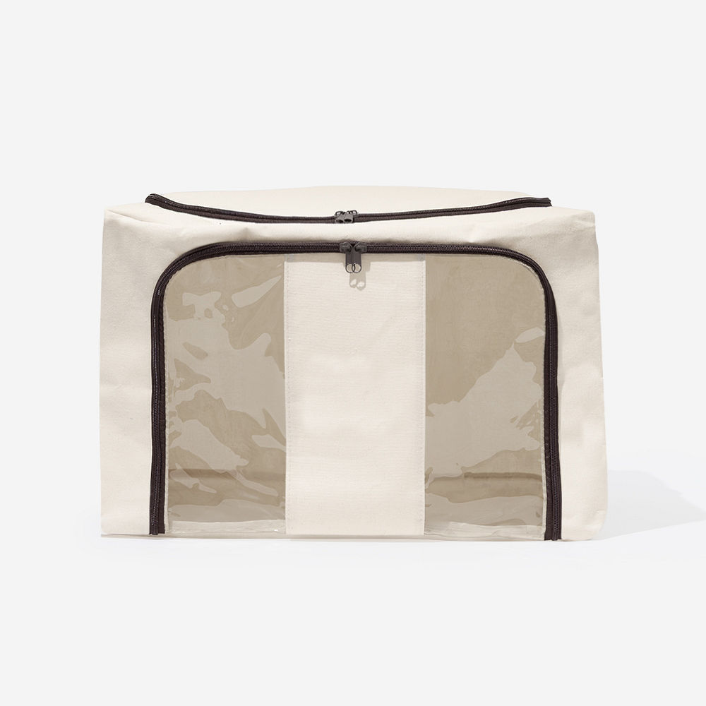Monogrammed Storage Bag | Ivory