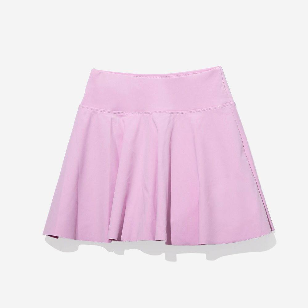 Monogrammed Girls Twirl Skort | Light Pink