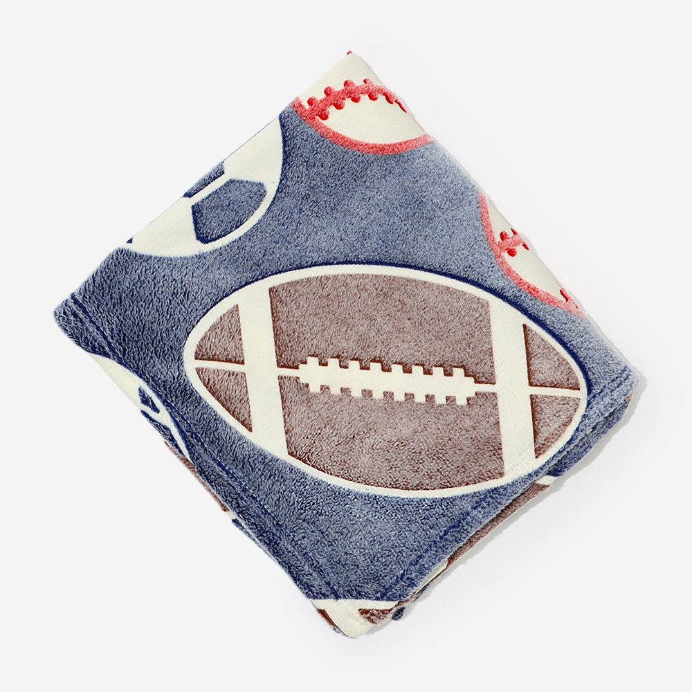 mom and me ivory plush blanket