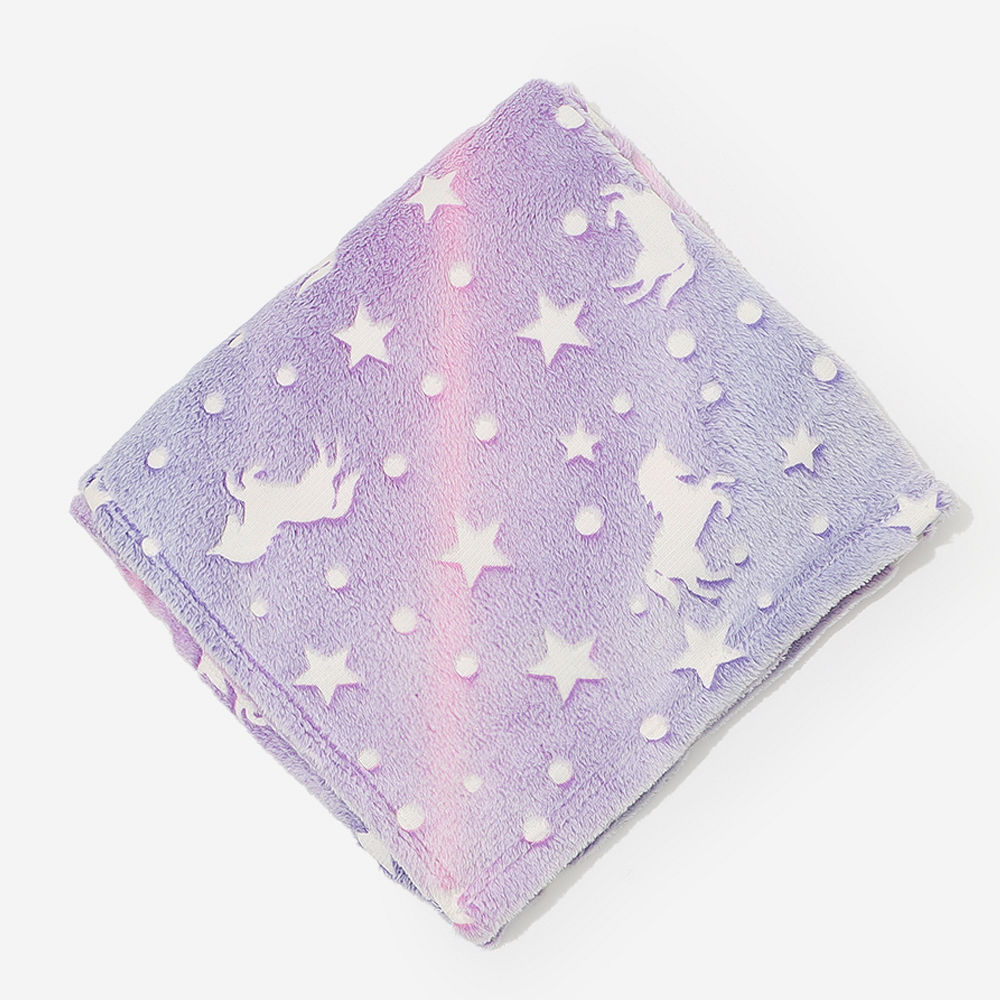 mom and me ivory plush blanket