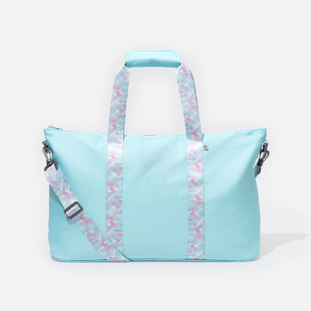 boys navy blue weekend bag with name monogram