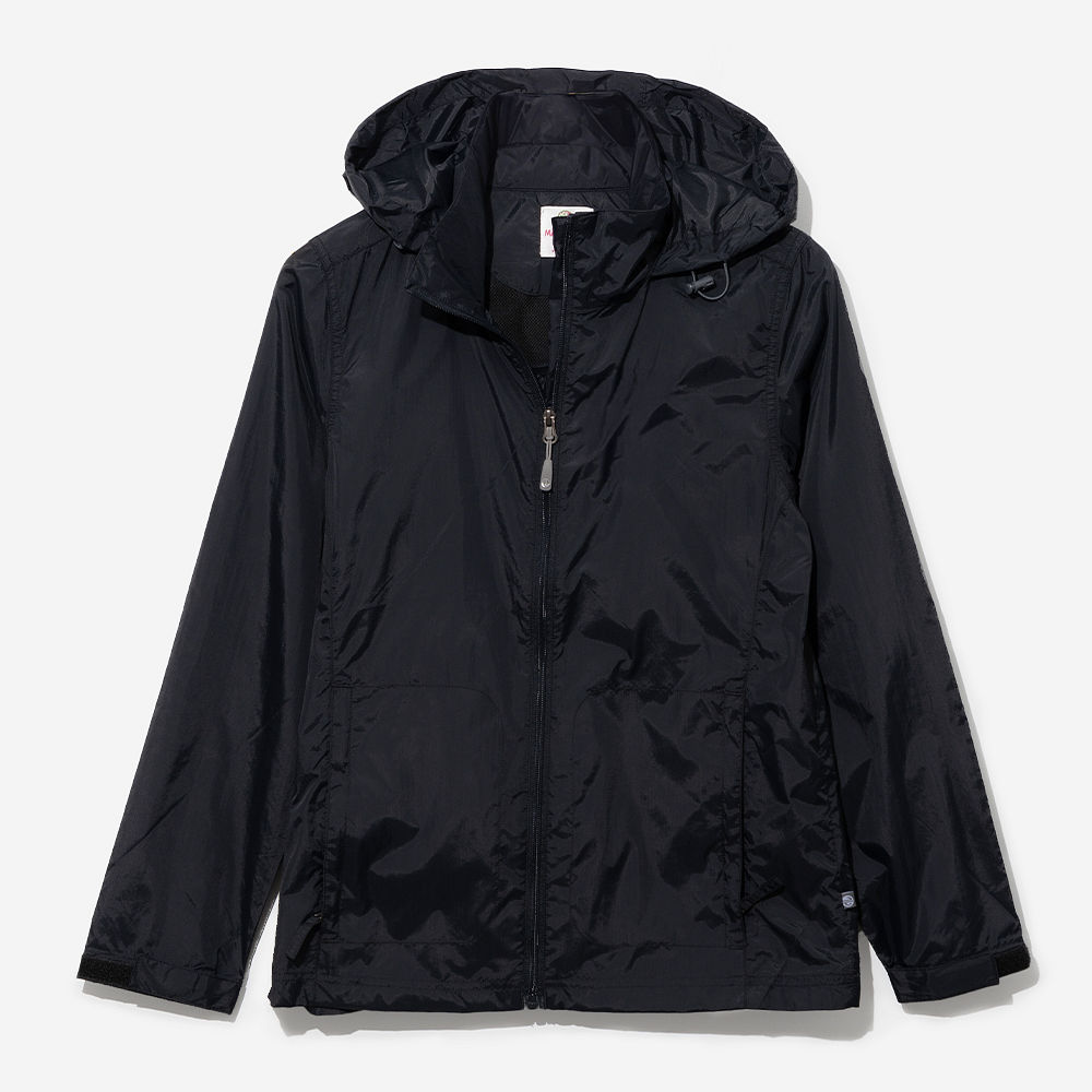 mint lightweight rain jacket on ashley