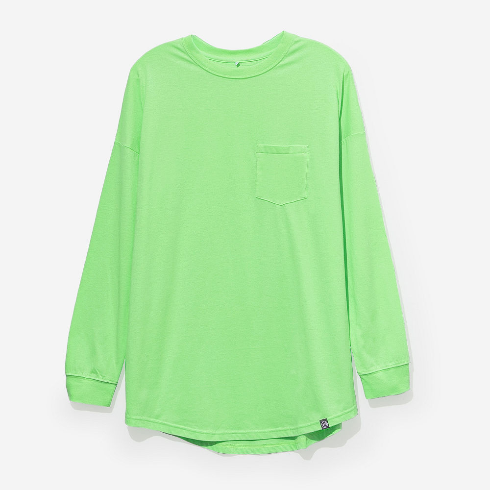 long sleeve shirt hot pink ootd flatlay