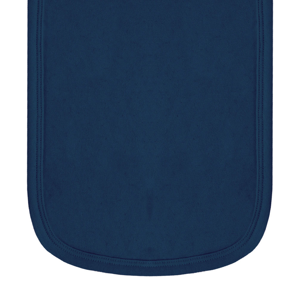 pink monogrammed baby burp cloth with mom