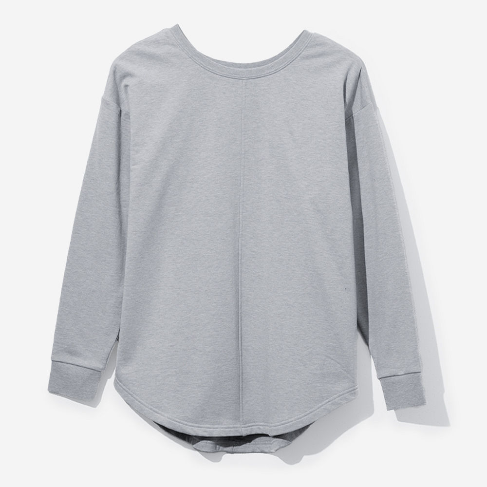 duo open back sweatshirts back view