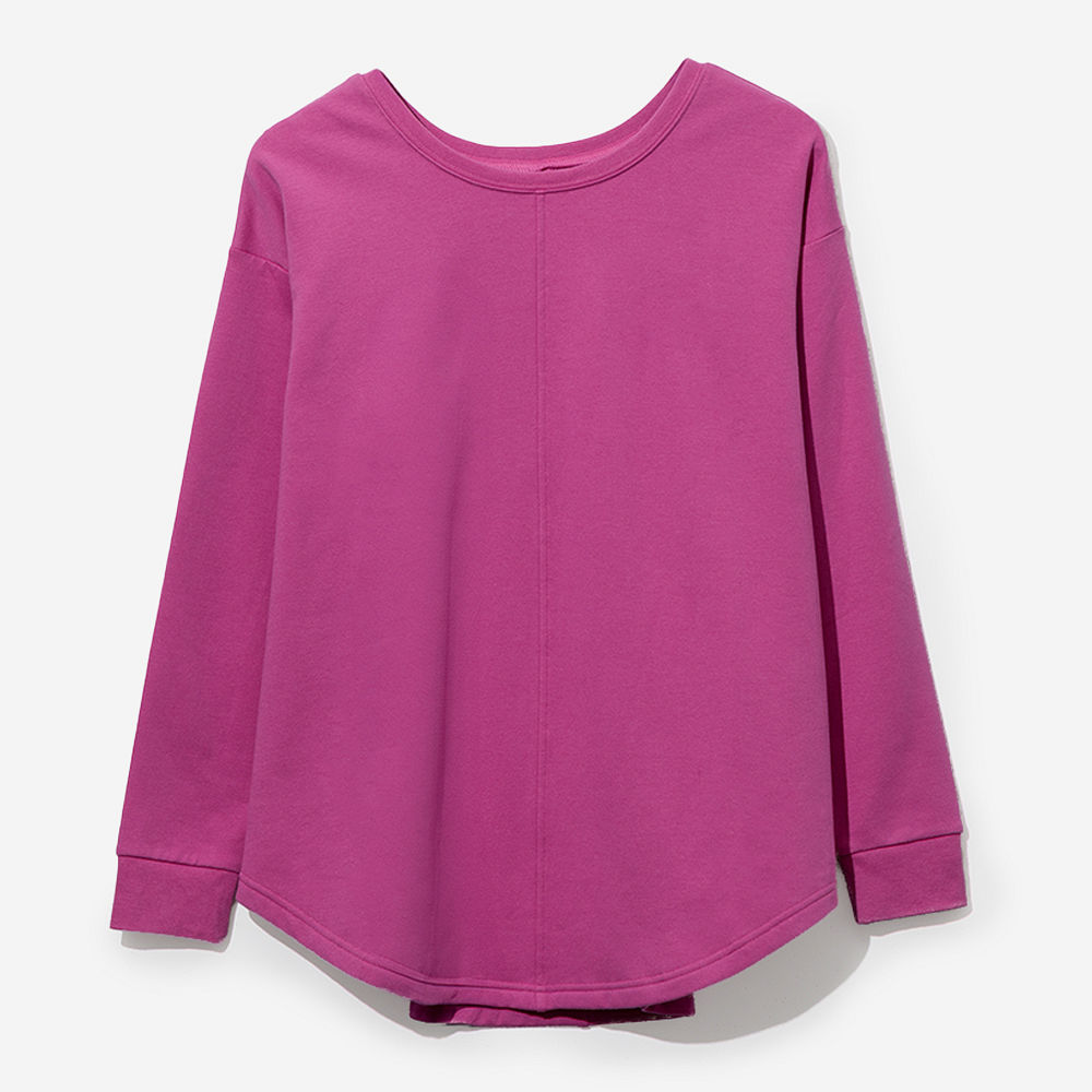 duo open back sweatshirts back view