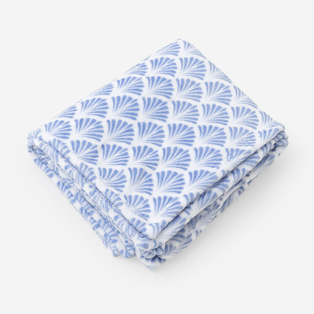 hot pink plush blanket mom and me studio shot