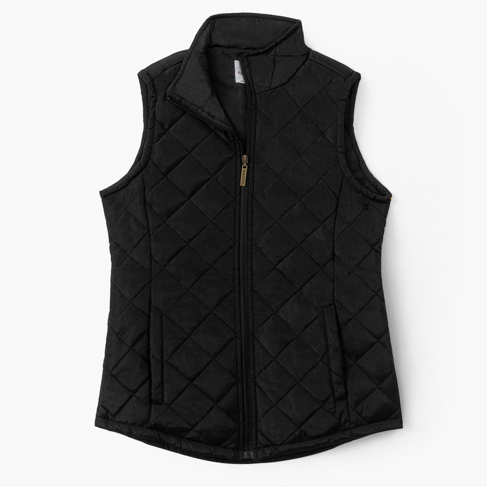 Monogrammed Puffer Vest