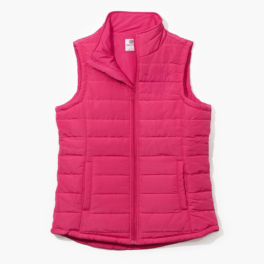 Monogrammed Puffer Vest