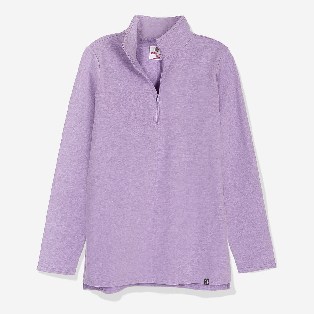 Name on Pullover Sweatshirt in heather gray