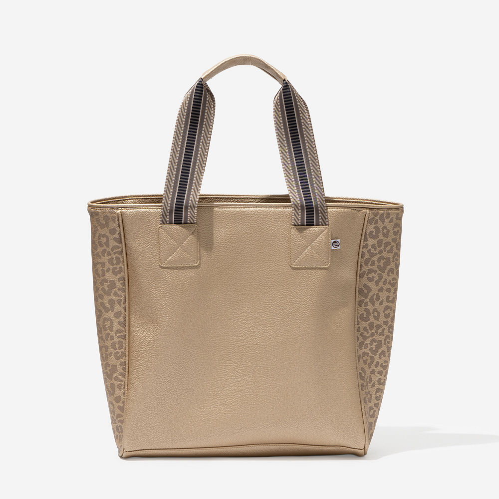 classic cheetah purse tote in hand
