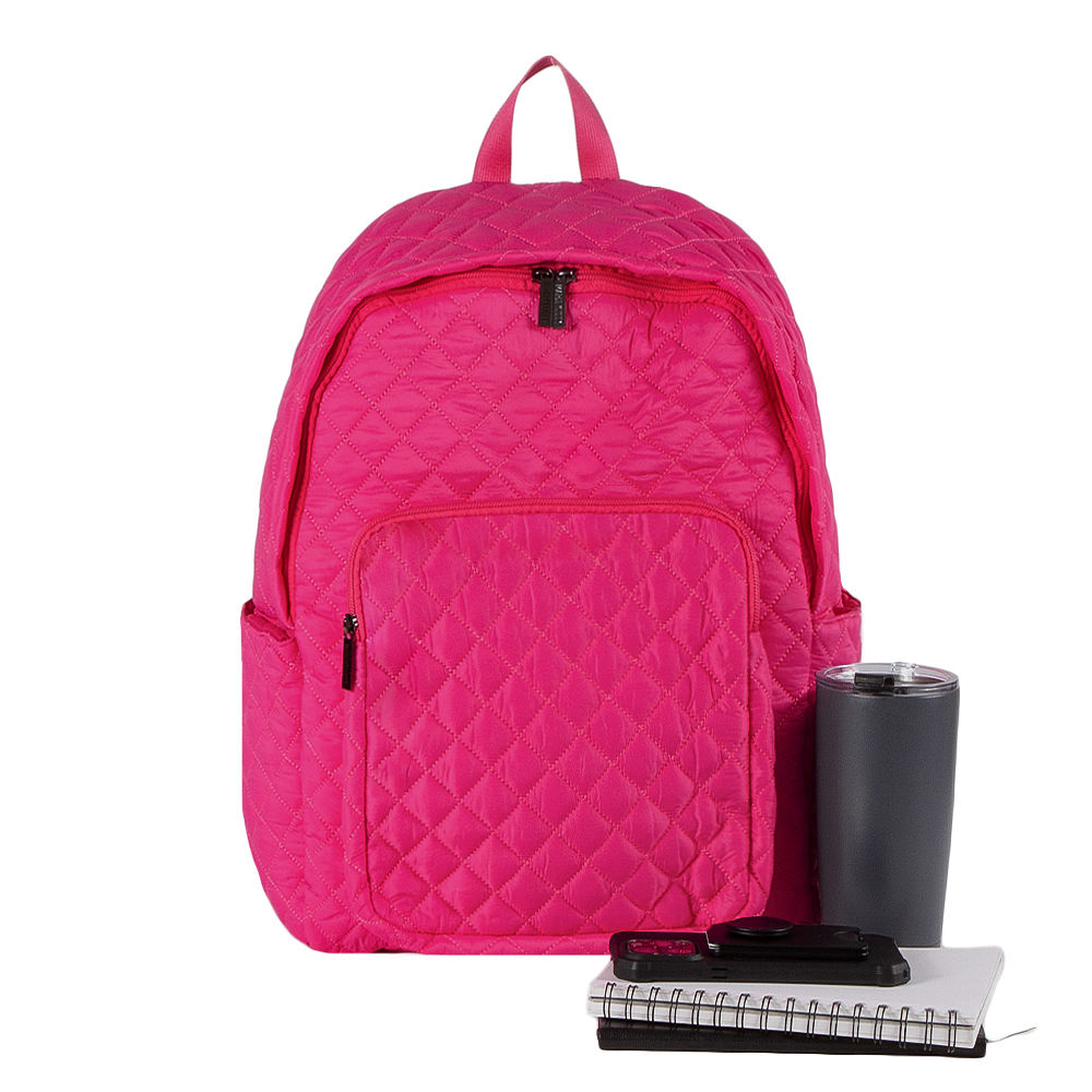 Personalized Diamond Quilted Laptop Backpack From Marleylilly