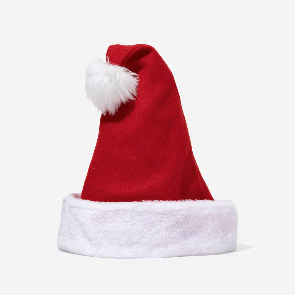 red personalized santa hat with christmas t shirts
