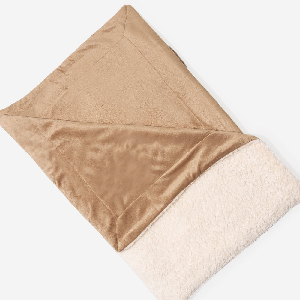 Personalized Sherpa Blanket | Brown