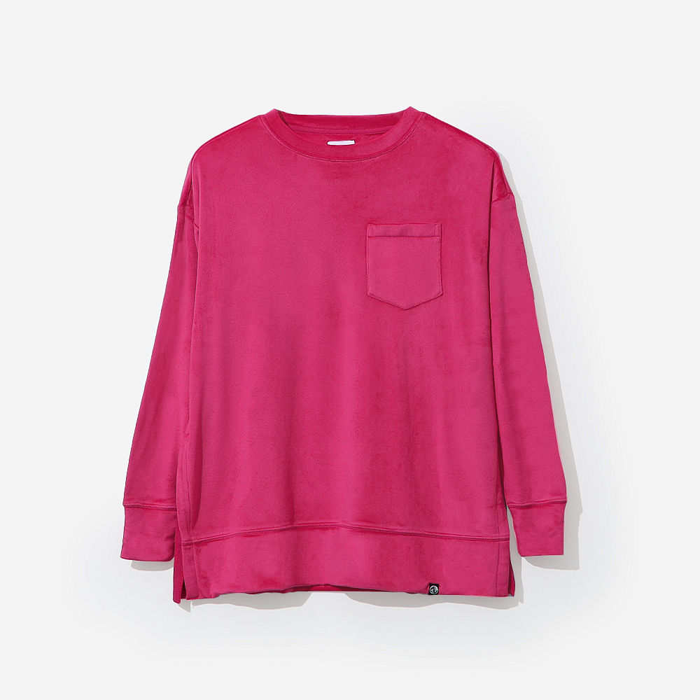 hunter green monogrammed softspun sweatshirt