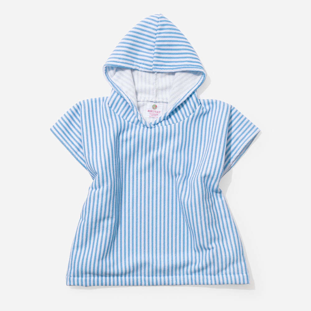 Monogrammed Toddler Hooded Towel Poncho