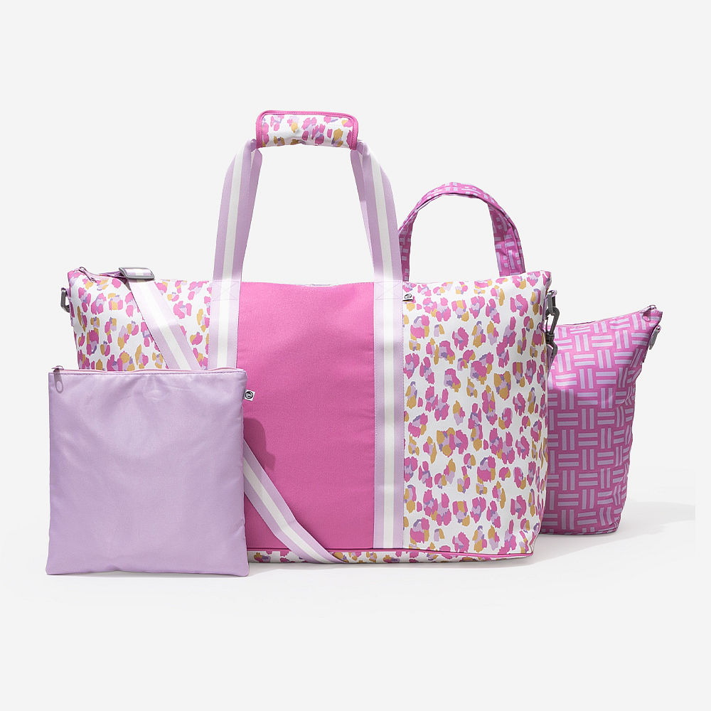 Monogrammed Travel Bag Set