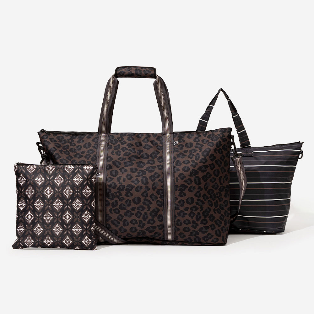 Monogrammed Travel Bag Set