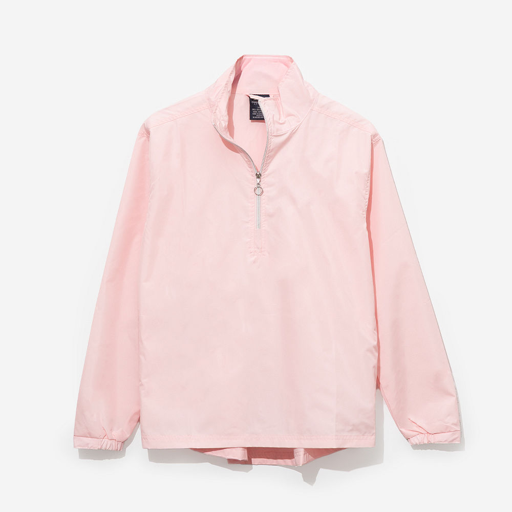 ivory windbreaker pullover on peyton