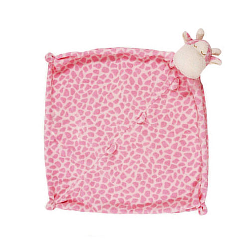 giraffe lovie in hand