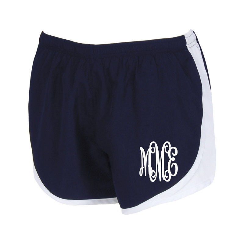 monogram mesh shorts