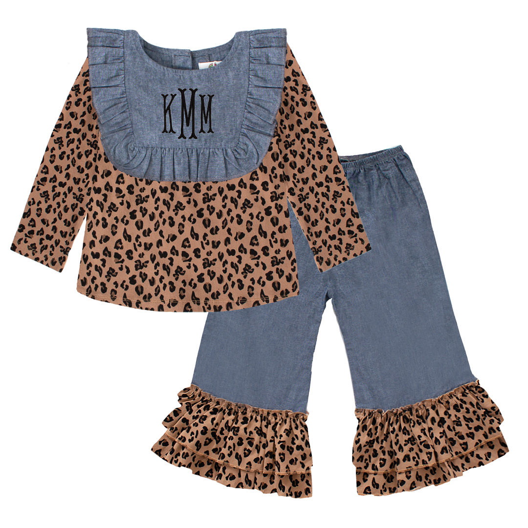 ABC Style 2 Ruffle Pant Set main image 0