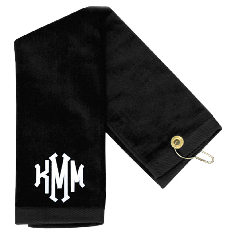 Monogrammed Golf Towel