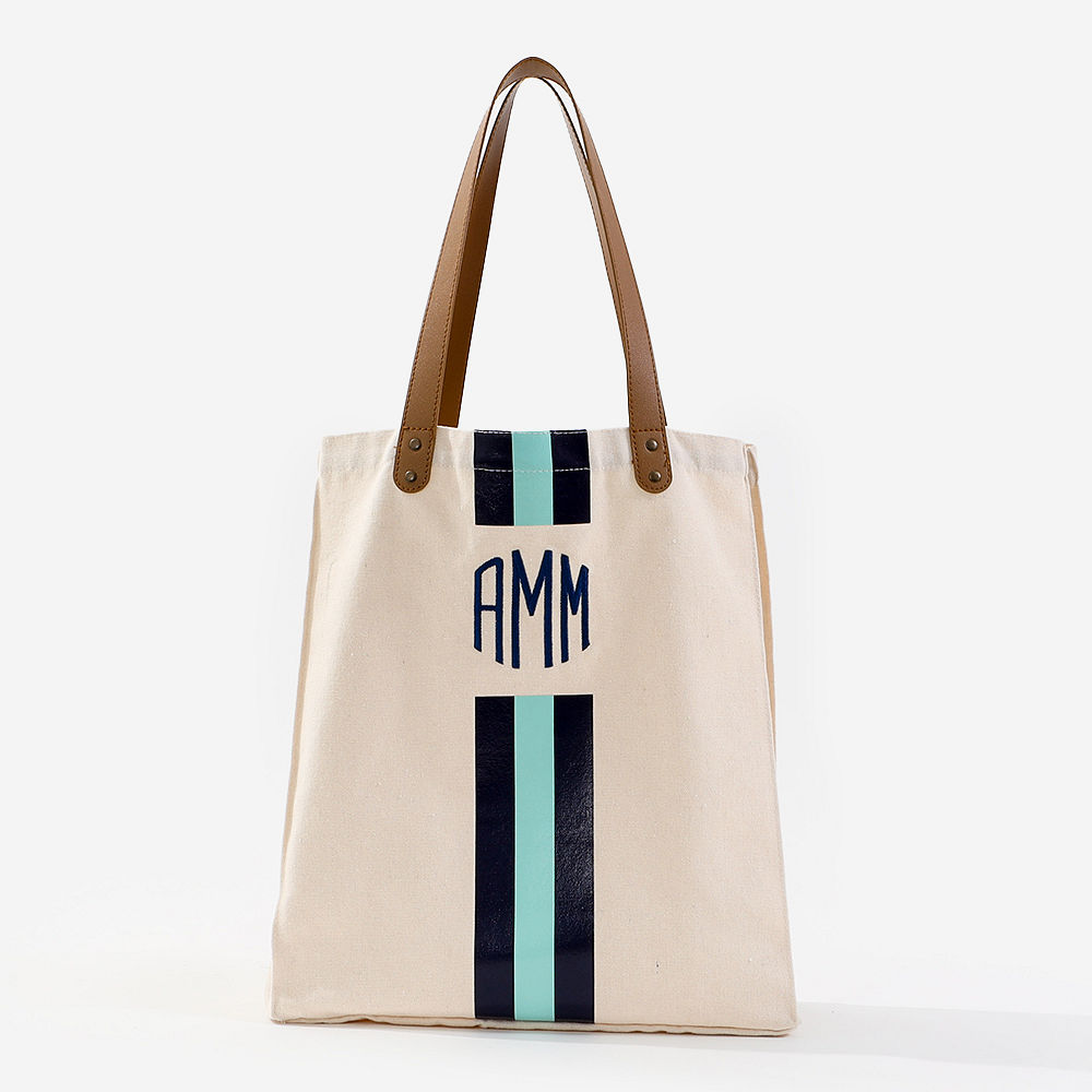 Monogrammed Canvas Bag Marleylilly