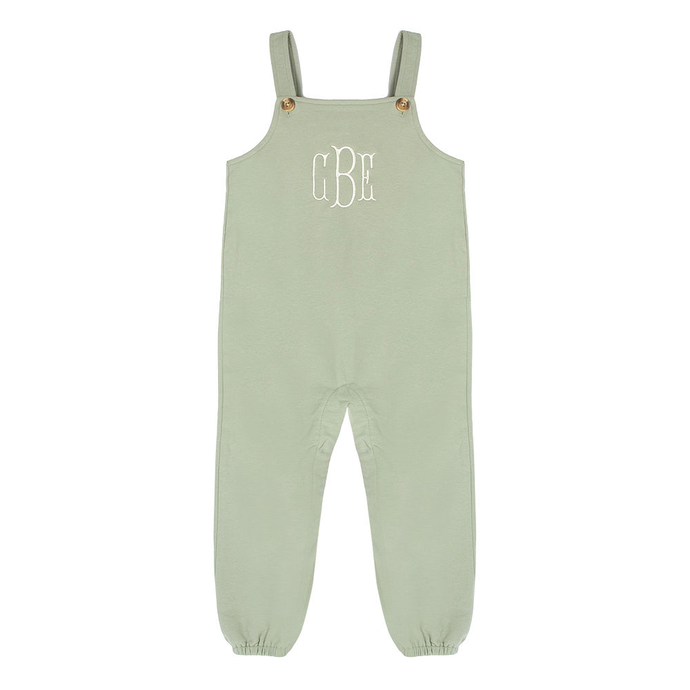 Marleylilly Kids Personalized Pastel Overalls