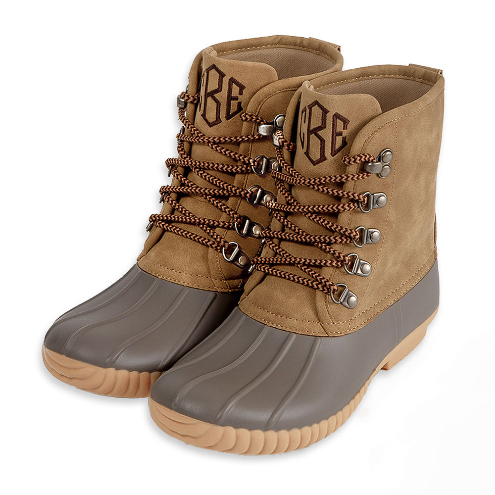 Monogrammed Duck Boots - Marleylilly