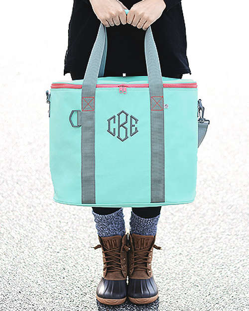 personalized cooler tote