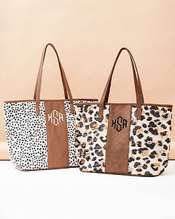 Shop Leopard Tote Bag