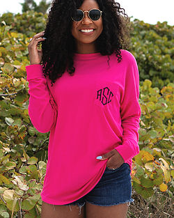 Monogrammed Long Sleeve Shirt