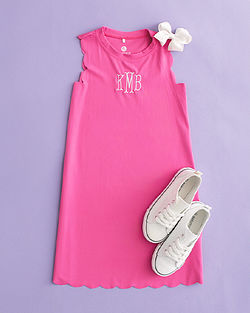 Shop Scallop Dress Shop Scallop Dress