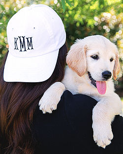 Monogrammed Baseball Hat