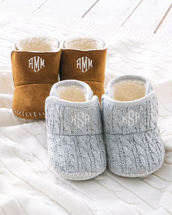 Marleylilly Kids Personalized Infant Booties