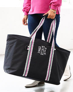 Monogrammed totes handbags best sale