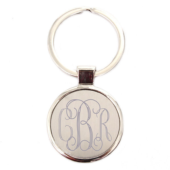 Marleylilly Monogrammed Beaded Key Ring