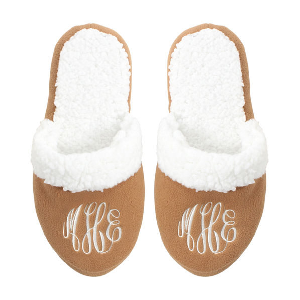 Monogrammed Slippers Marleylilly Monogrammed Slippers