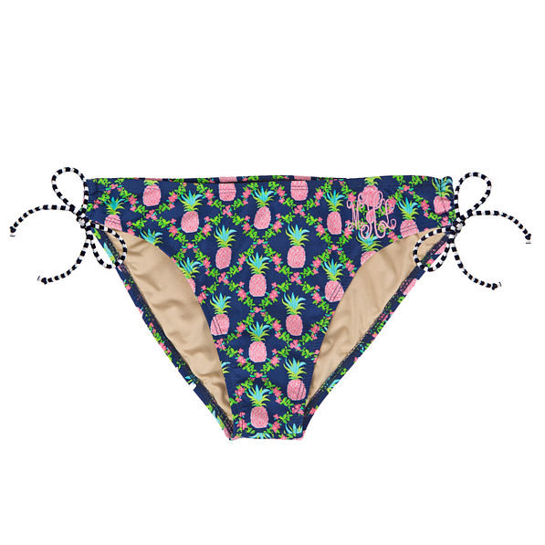 pineapple bathing suit bottoms