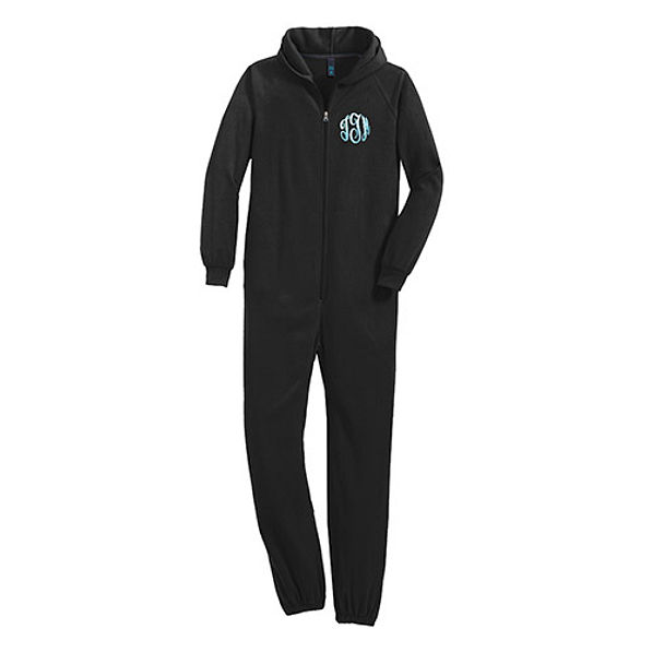 Monogrammed Fleece Lounger