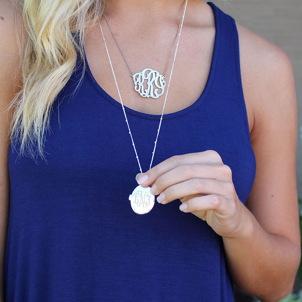 Personalized Locket Necklace